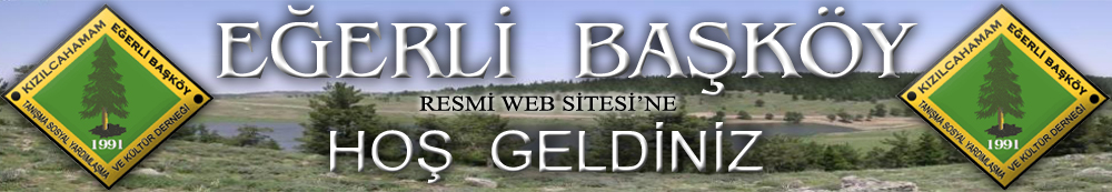 Eğerli Başköy Resmi Web Sayfası
